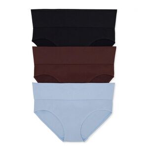 Women’s Destination Maternity Foldover Bikini Panty 2, 3-Packs Size XXXL